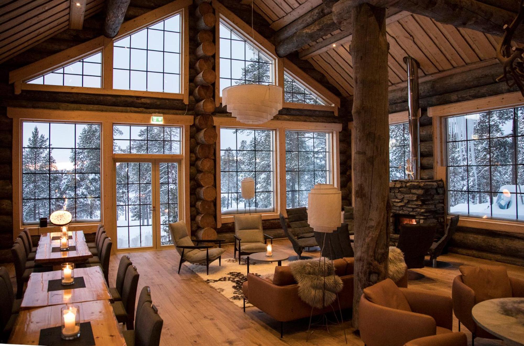 Wilderness Hotel Nangu & Igloos Ivalo Exteriör bild