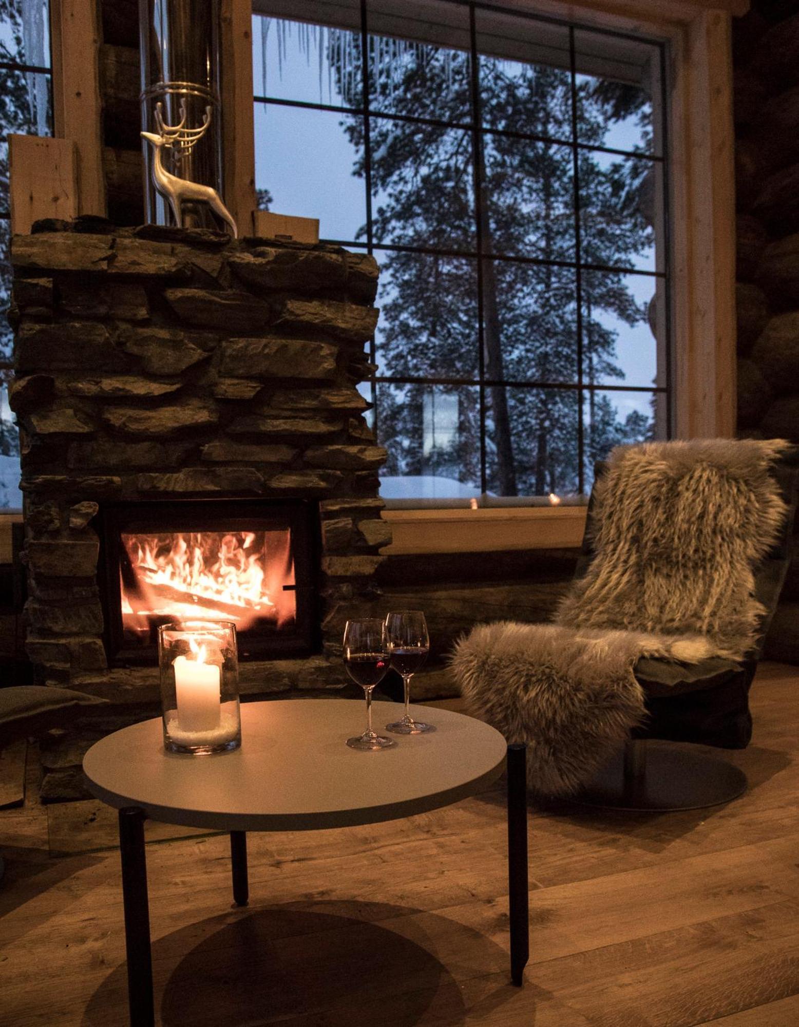 Wilderness Hotel Nangu & Igloos Ivalo Exteriör bild