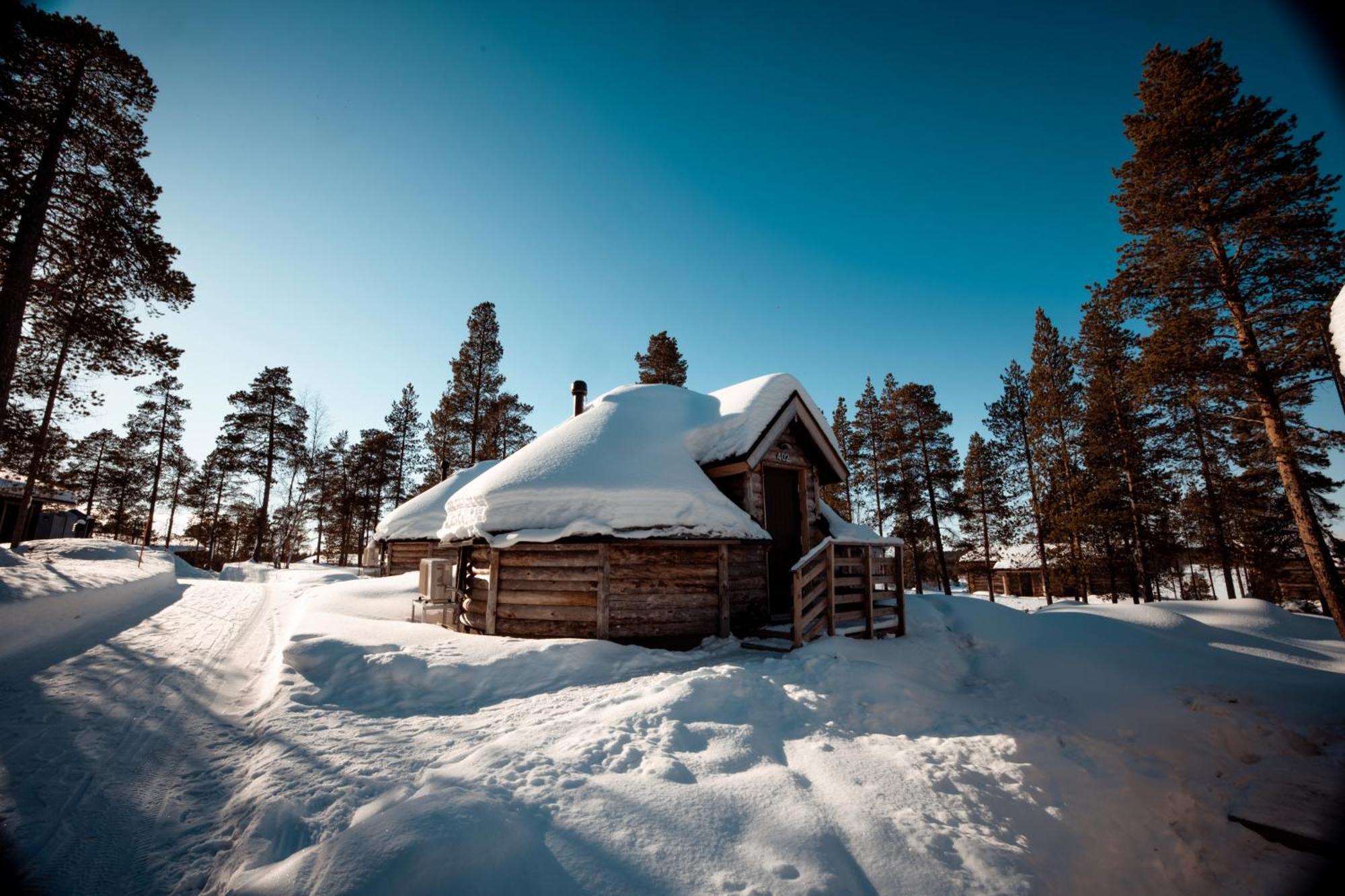 Wilderness Hotel Nangu & Igloos Ivalo Exteriör bild